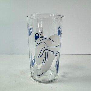 Vintage Maxey Bird short drinking tumbler glass rare